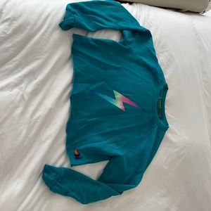 Aviator nation crop sweater